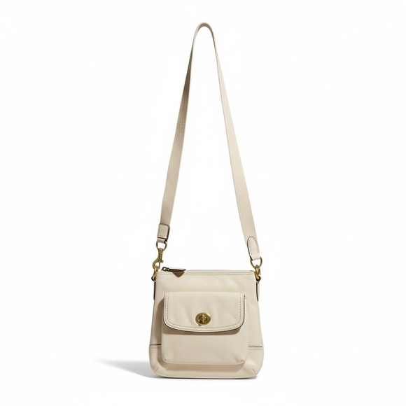 Coach Handbags - Chic Cream Crossbody Bag